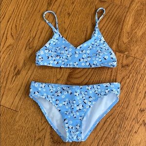 Girls flower bathing suit